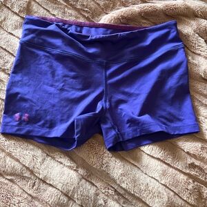 Under Armour Women's Purple Shorts